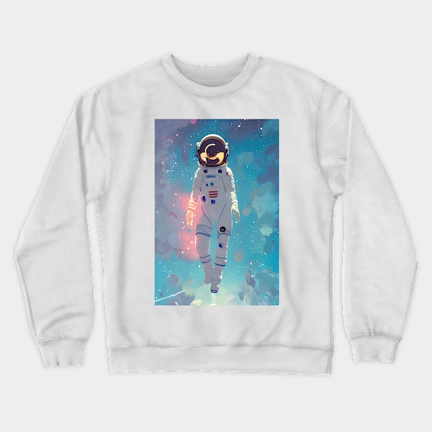 Astronaut Crewneck Sweatshirt by Artieries1